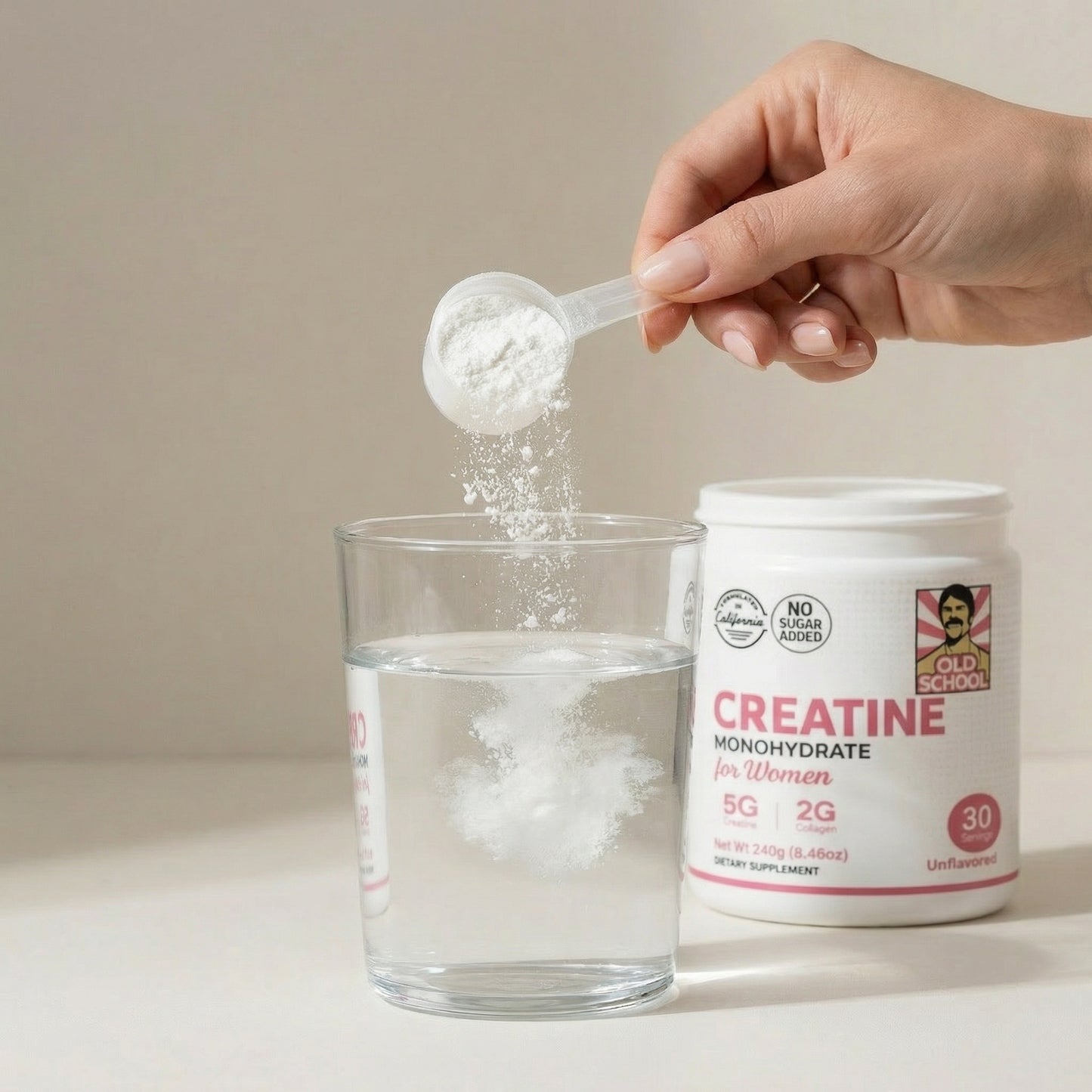 Creatina + Colágeno | Aumenta tus glúteos y tu fuerza 🍑